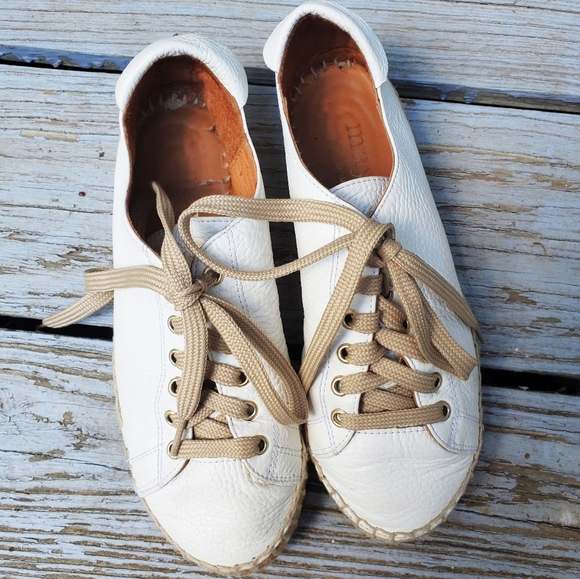 Anthropologie Shoes - Anthropologie Maypol Leather Espadrille Sneakers